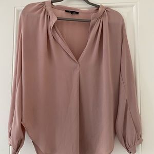 Olivaceous blouse! Super flattering fit